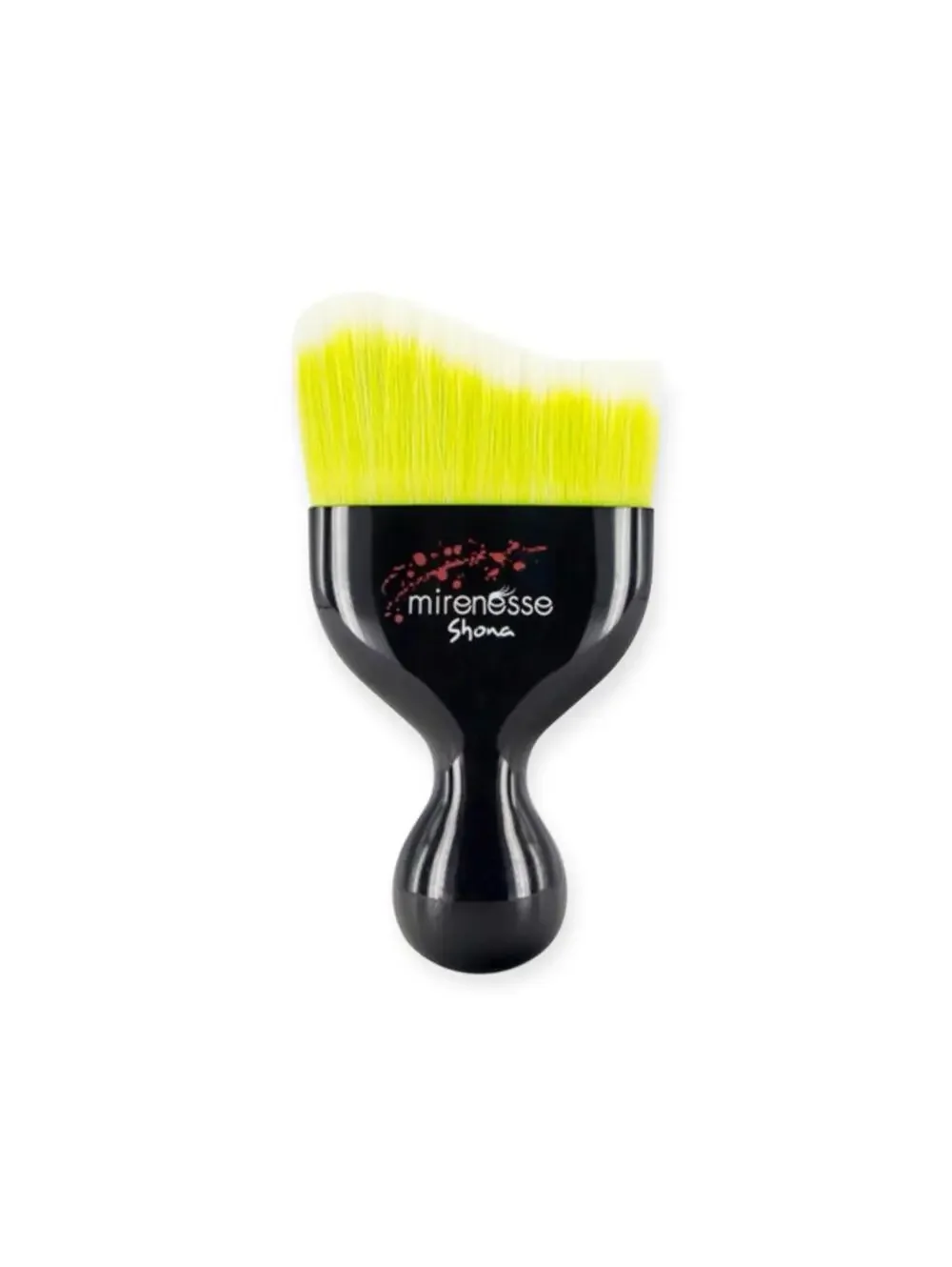 new Mirenesse ❤︎︎ Ltd Ed Shona Ping Pong Kabuki Sculptor Vegan Brush ❤︎︎ Black